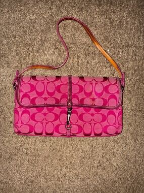 Coach Hampton Clip Shoulder Bag, Y2K, Vintage